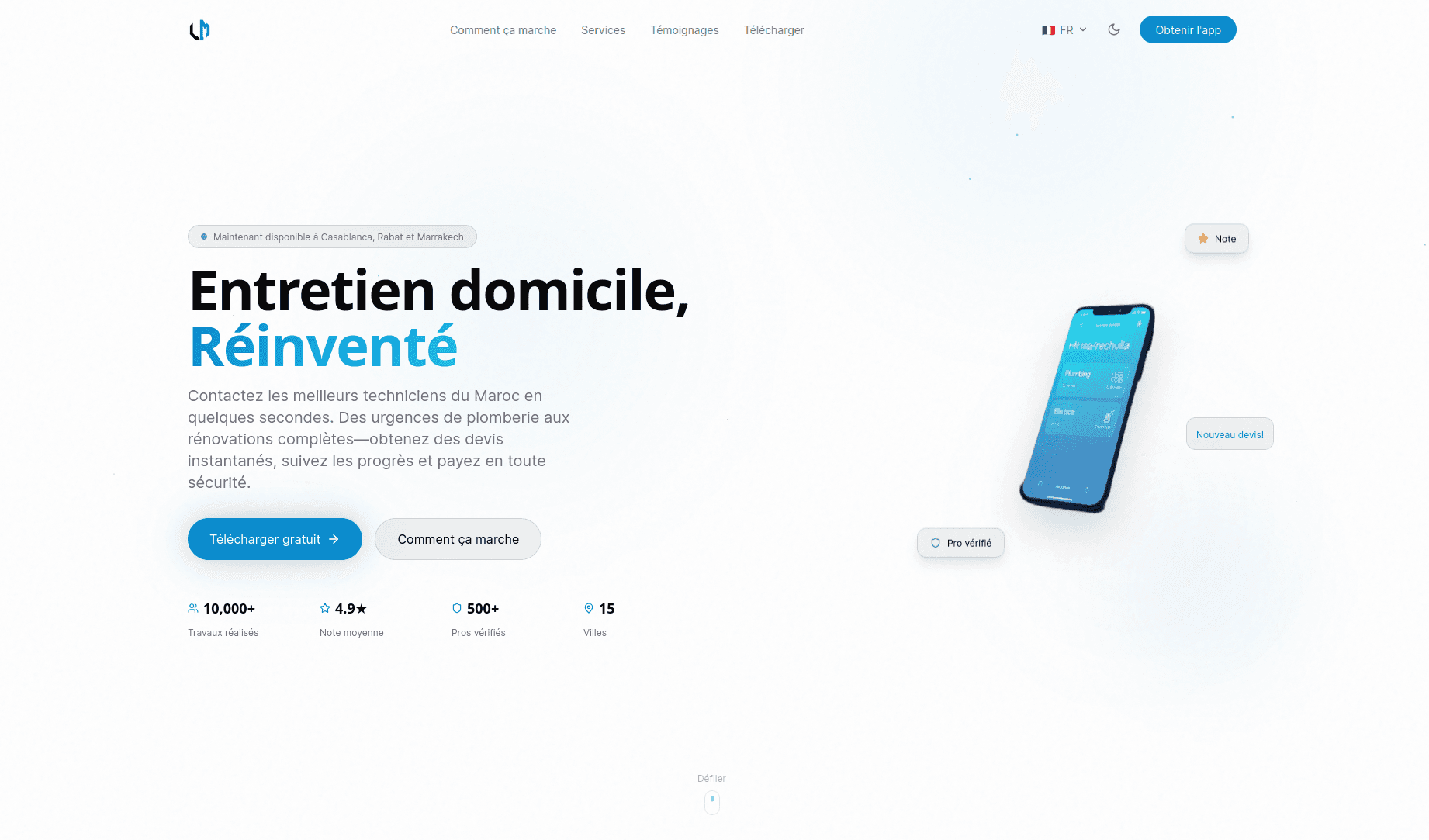 Lmaalmine - Full Stack & Mobile Marketplace project screenshot